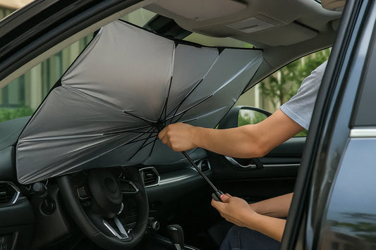 Parasol UltraShield sombrilla para auto