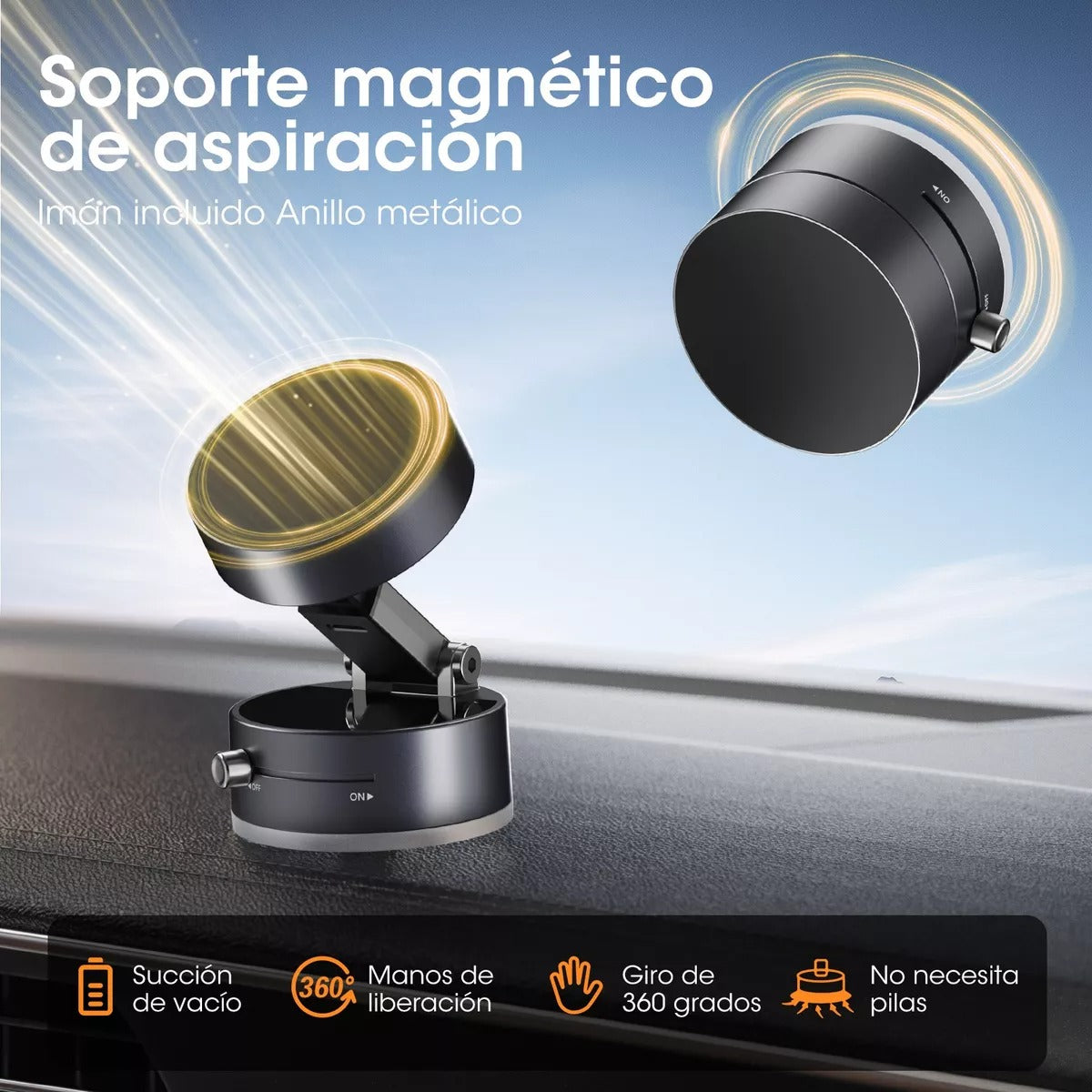 SmartHold – Soporte Magnético Inteligente 2X1